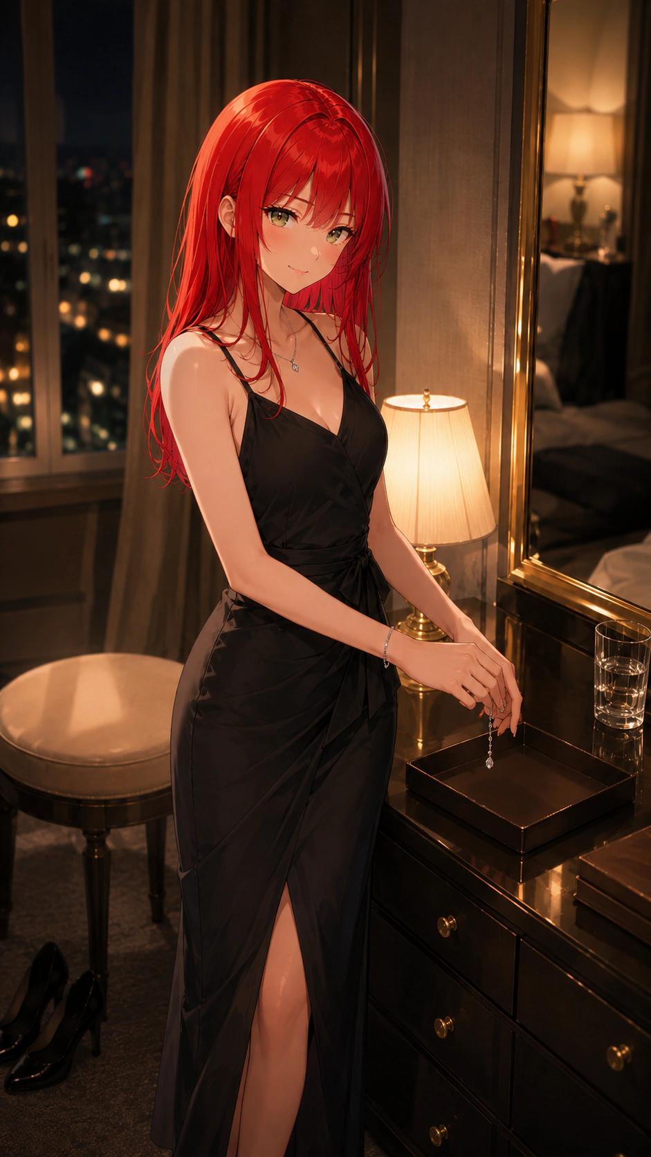 After the afterparty, an episode moment with Lina