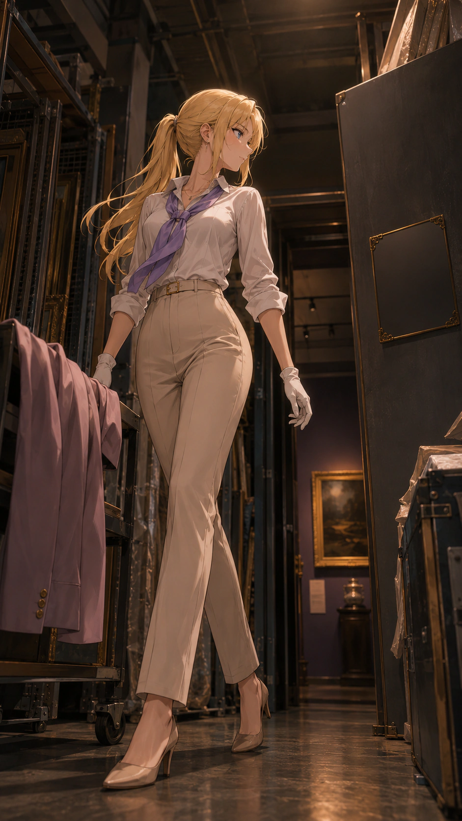 After-hours restoration, an episode moment with Sabrina