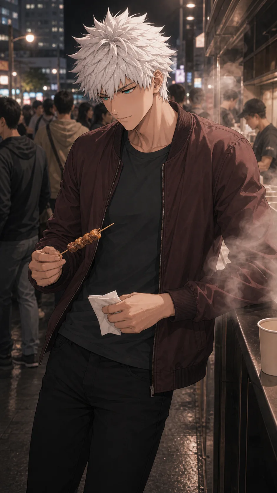 Street food detour, an episode moment with Tom
